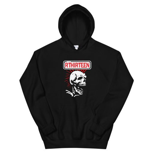 R Thirteen Skull Unisex Hoodie