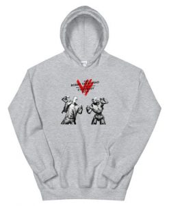 The Bobby Tarantino Vs Everybody Unisex Hoodie Grey