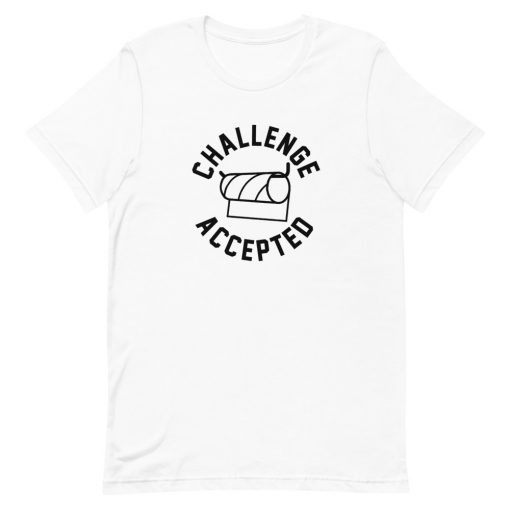 Toilet Paper Challenge Accepted Short-Sleeve Unisex T-Shirt