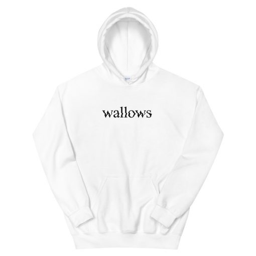 Wallows Unisex Hoodie White