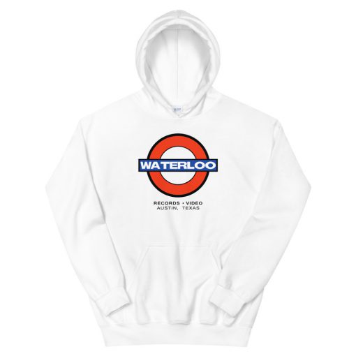 Waterloo Records Video Austin Texas Unisex Hoodie