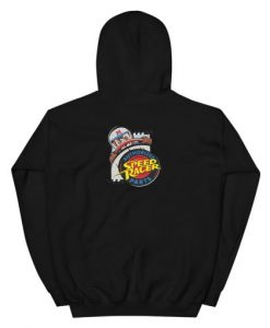 Vtg 1998 Speed Racer Unisex Hoodie Back