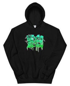 Never Broke Again Slime Unisex Hoodie Black