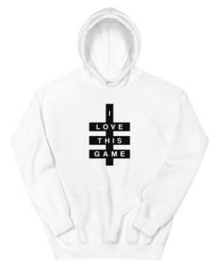 Patrice Evra I love this game Unisex Hoodie