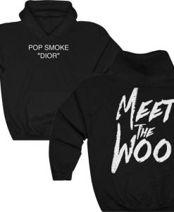 Pop Smoke Dior Meet the Woo Hoodie