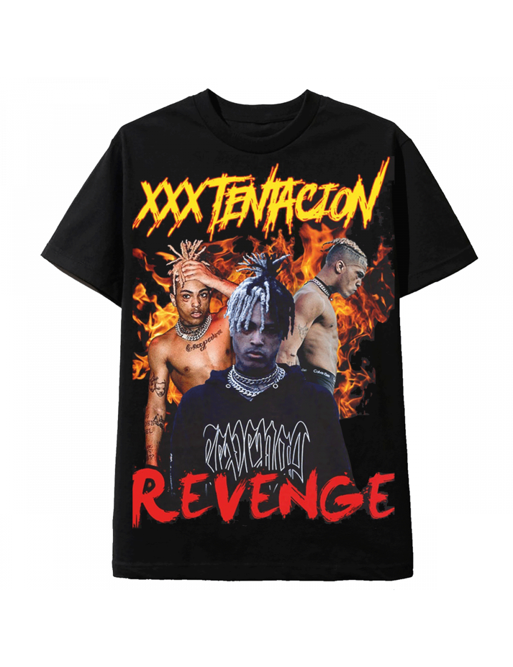 XXXTENTACION REVENGE Noir T-shirt