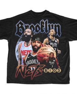 Brooklyn NETS Big 3 Homage T-shirt