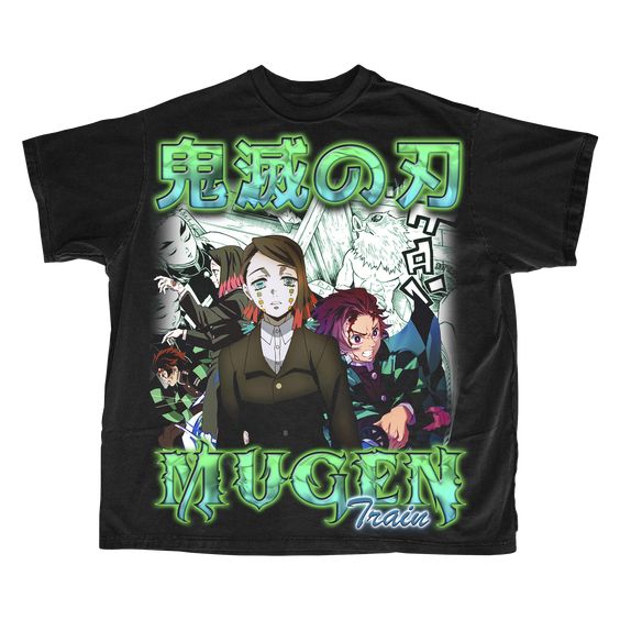 Kimetsu No Yaiba Mugen Train Homage T-shirt