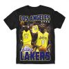 LA Lakers Kobe Shaq LeBron Vintage T-shirt