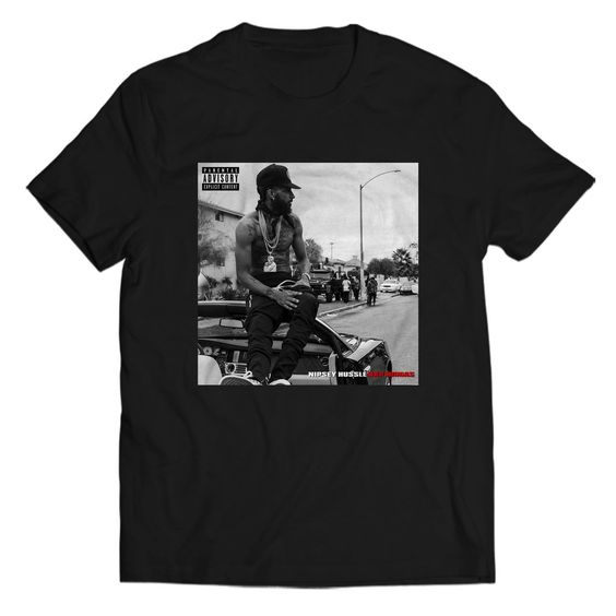 Nipsey Hussle black n white photo T-shirt