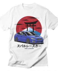 Subaru Impreza WRX STi Blue T-shirt