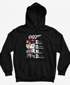 007 Bond Pierce Brosnan Roger Moore Sean Connery Daniel Hoodie
