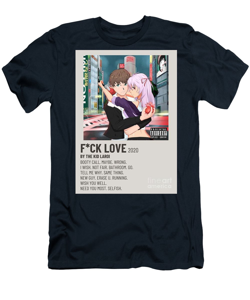 the Kid Laroi Fuck Love Anime T-shirt the Kid Laroi Fuck Love Anime T-shirt
