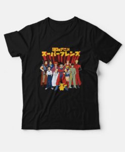 90s Anime Super Friends T-Shirt