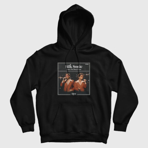 Silk Sonic Bruno Mars Anderson Paak Leave The Door Open Hoodie