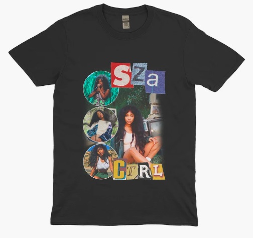 SZA Ctrl Homage T-shirt