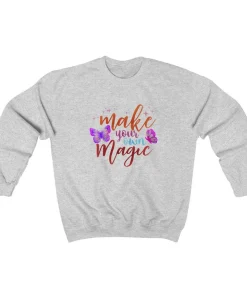 Make Your Own Magic Butterfly Sweatshirt