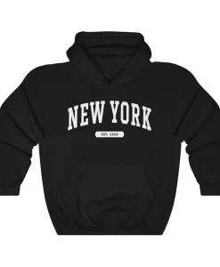 New York 1624 College Hoodie