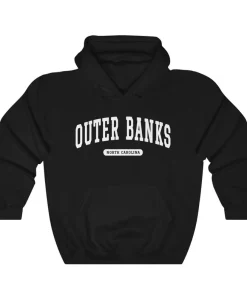 Outer Banks North Carolina College Style Hoodie