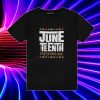 Juneteenth Vintage Print T Shirt