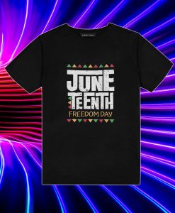 Juneteenth Vintage Print T Shirt
