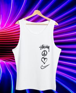 Nike x Stussy Peace Love Swoosh Tank Top