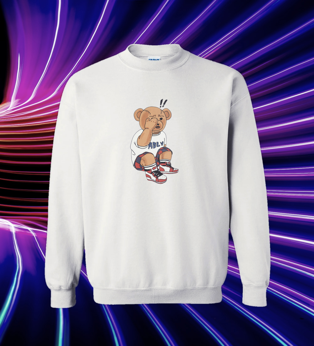 Adlv Check Pants Bear Sweatshirt