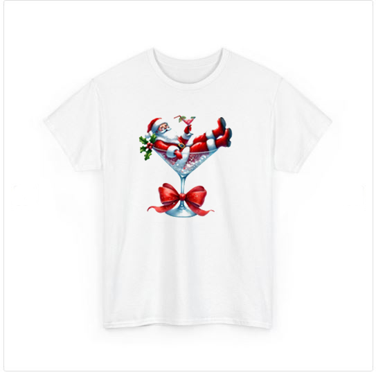 Comfort Colors® Santa's Hot Mess Tshirt