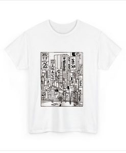 Minimalist Tokyo Street T-shirt