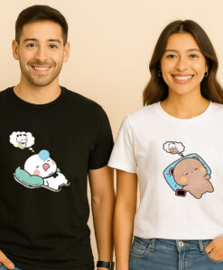 Cute Sleep Couple T Shirt