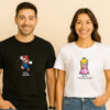 Her Hero His Princess Super Mario Couple T Shirt