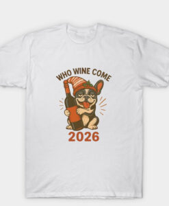 Wine Lover Who Wine Come 2026 T Shirt